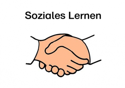 Soziales Lernen shake hands